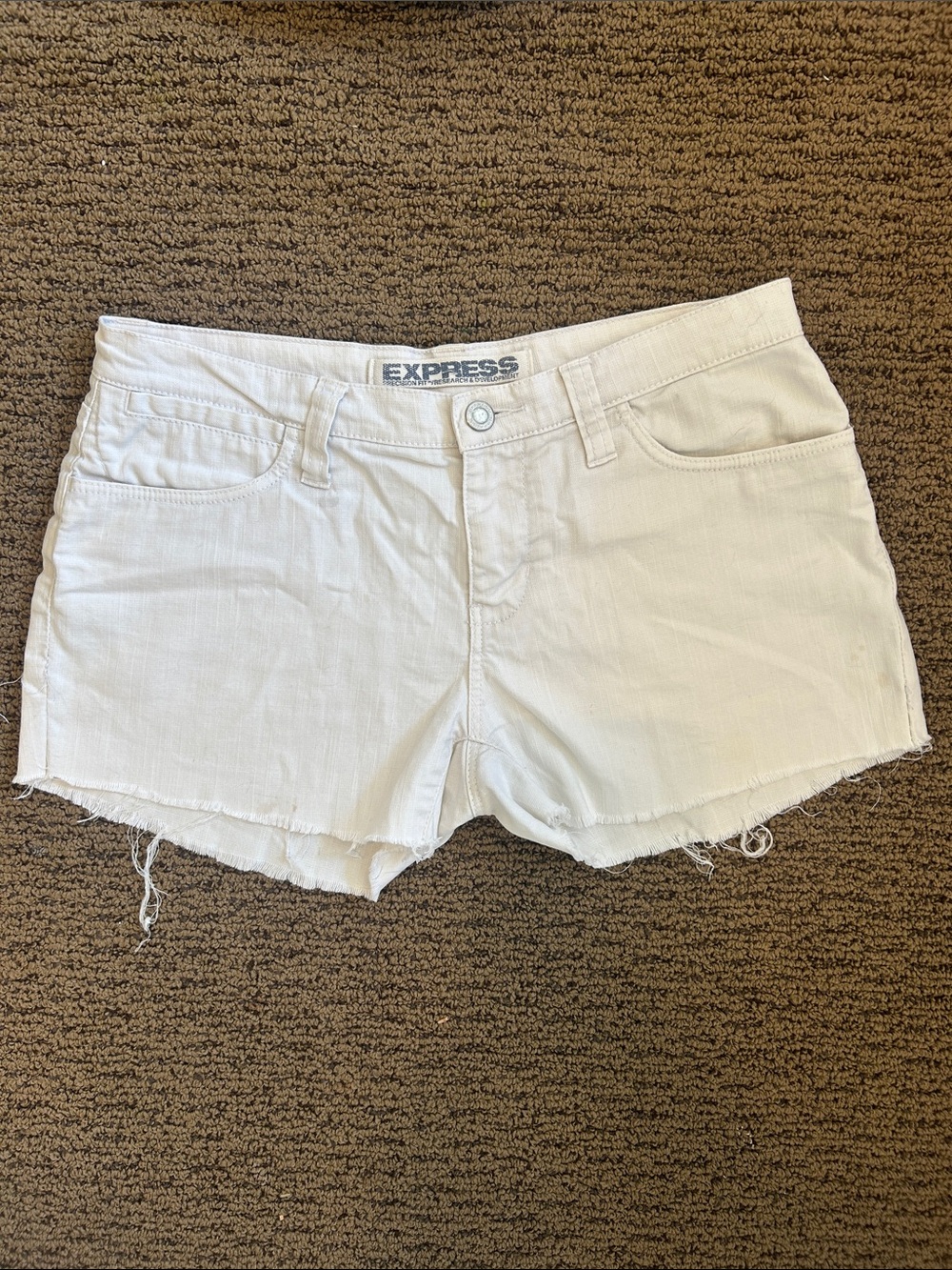 White Express Shorts